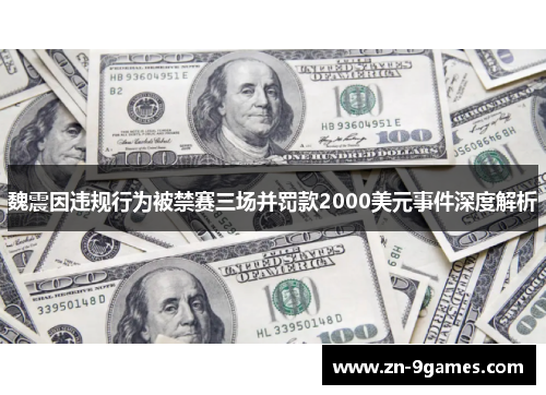 魏震因违规行为被禁赛三场并罚款2000美元事件深度解析